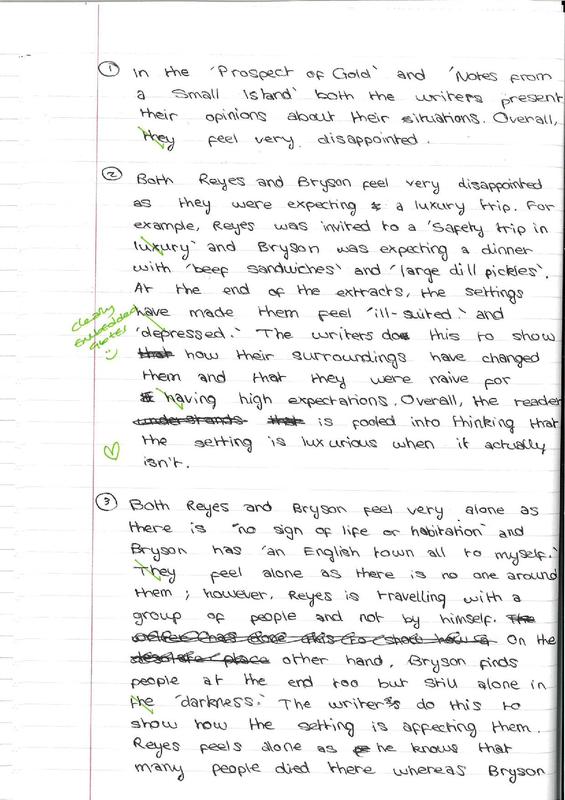 Paper 2 Question 5 Language Example - This Much I Know About A Step By ...